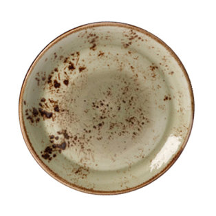 Coupe Plate - Green (25.5cm)